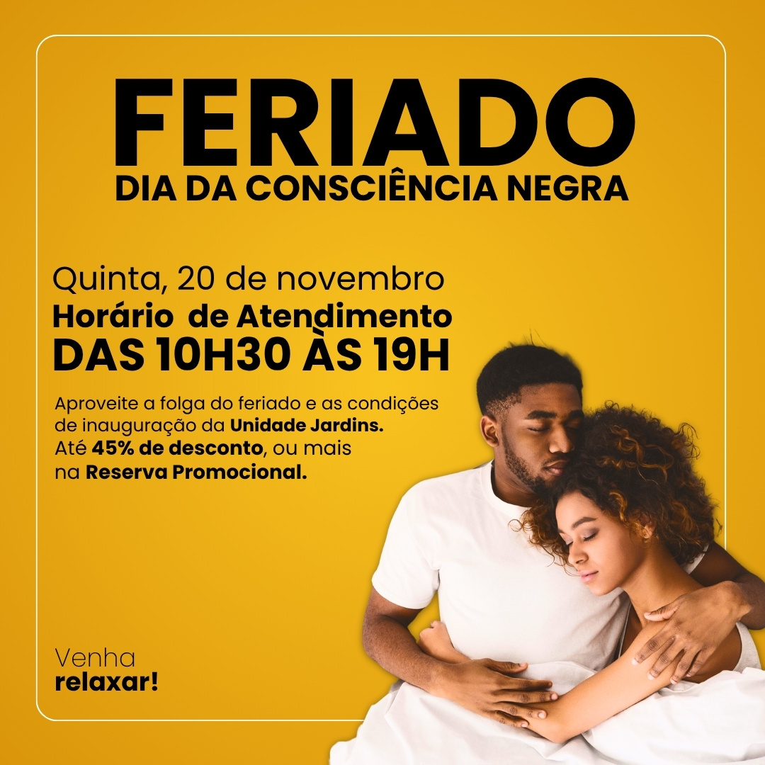 Black Friday no Feriado